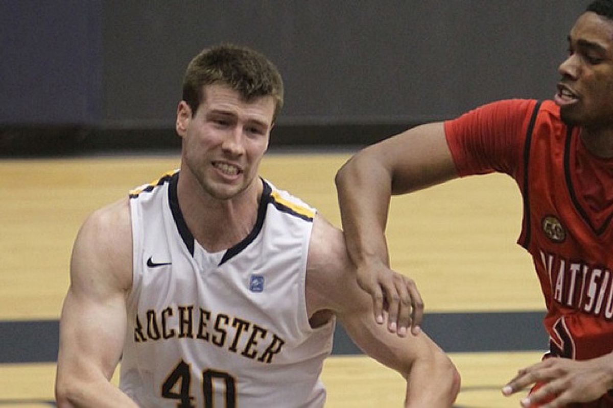 Nathan Novosel (40) talks about being a closeted gay man in college basketball.