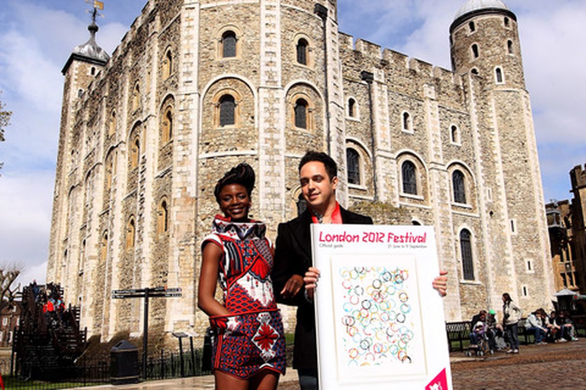 LONDON, ENGLAND - APRIL 26:  The Noisettes attend the London 2012 Festival Programme Launch at Tower of London on April 26, 2012 in London, England.  (Photo by Scott Heavey/Getty Images)