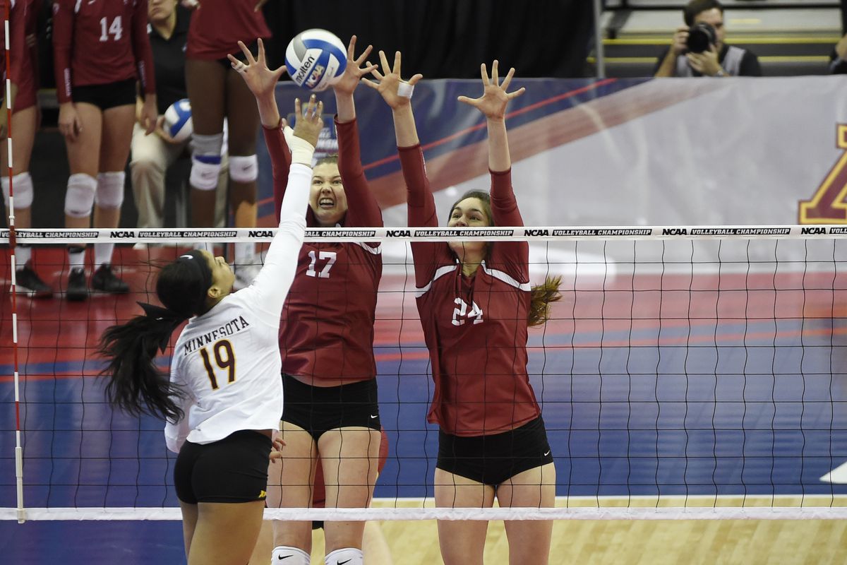 NCAA Division 1 Women’s Volleyball Semifinals (NCAA Photos Archive)