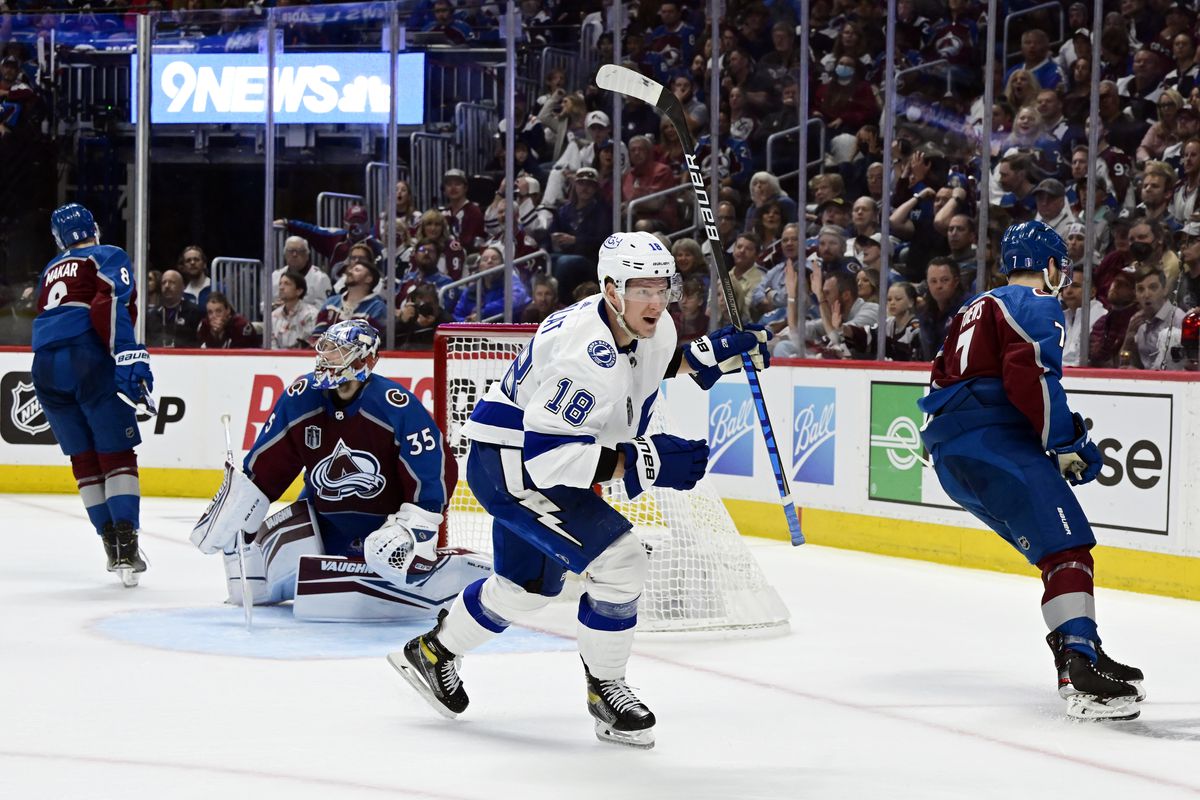 2022 NHL STANLEY CUP FINALS COLORADO AVALANCHE VS TAMPA BAY LIGHTNING