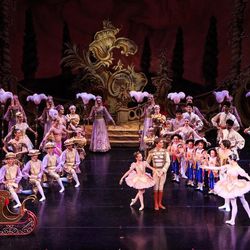 Artists of Ballet West in the company's production of "The Nutcracker."