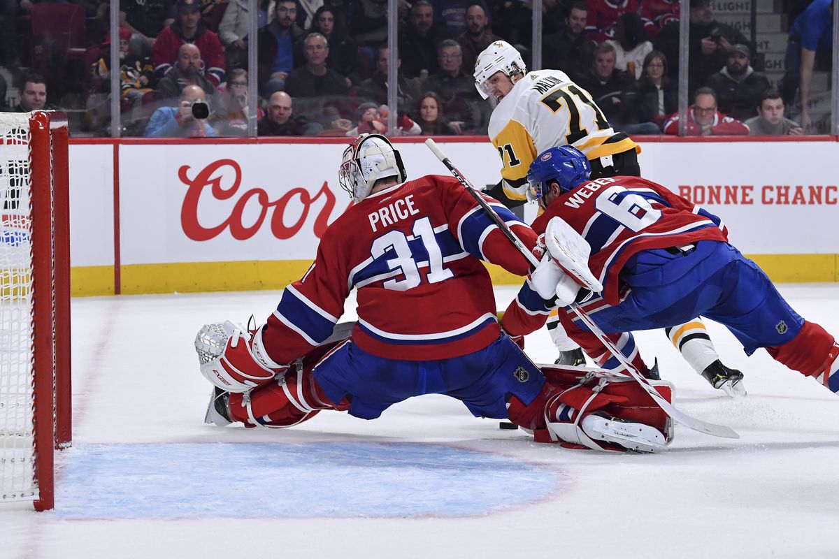Pittsburgh Penguins v Montreal Canadiens