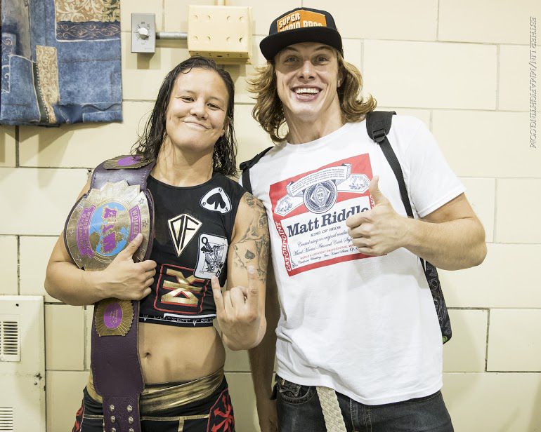 Riddle and Baszler at AIW