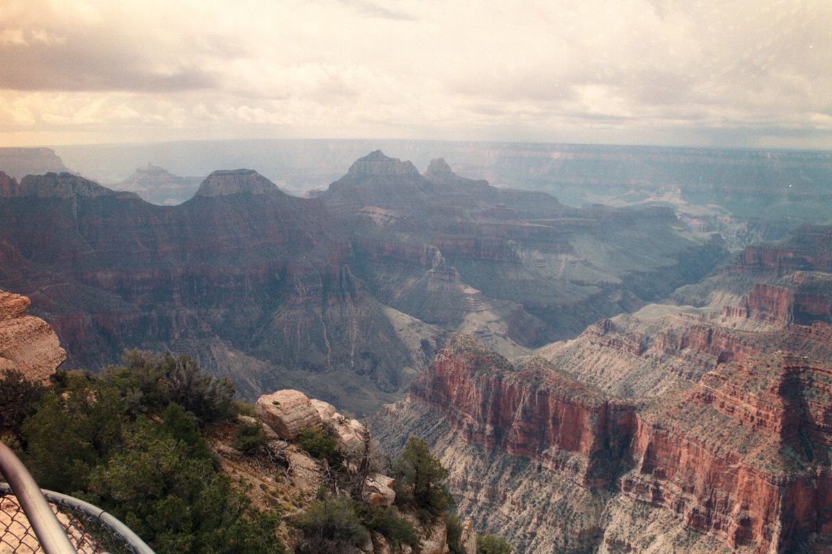 Blick vom Nord Rand, ‘Grand Canyon’,;Arizona/USA, Reise, Felsen,