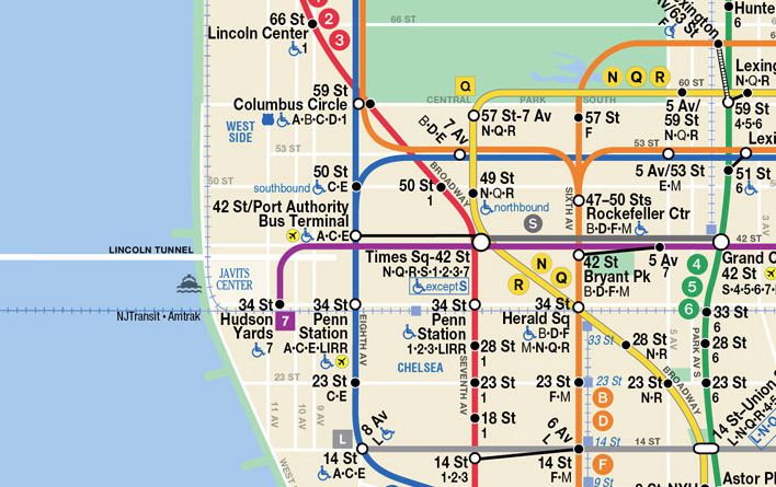 Nyc Subway Map 7 Train Campus Map
