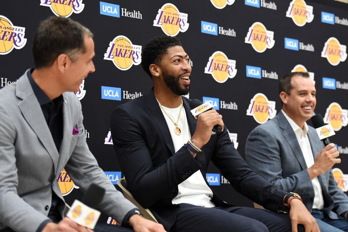 Los Angeles Lakers Introduce Anthony Davis - Press Conference