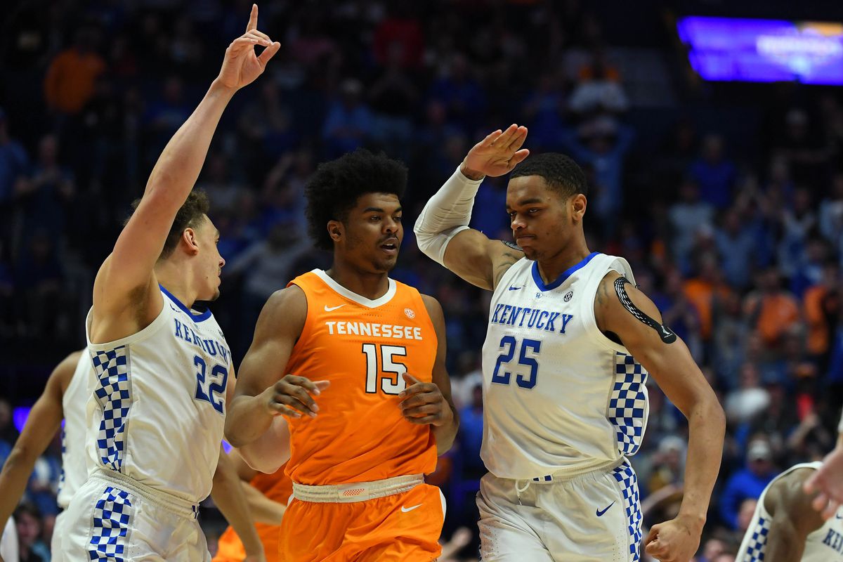 NCAA Basketball: SEC Conference Tournament-Kentucky vs Tennessee