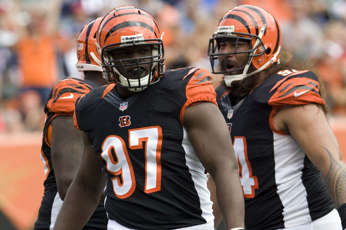 The Bengals took a big hit when they lost DT Geno Atkins (No. 97) for the season.