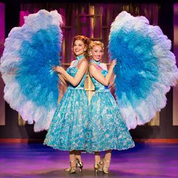 Kerry Conte as Betty Haynes, left, and Kelly Sheehan as Judy Haynes in the national touring production of Irving Berlin's "White Christmas," which will be in Salt Lake City at the Eccles Theater from Dec. 6-11.