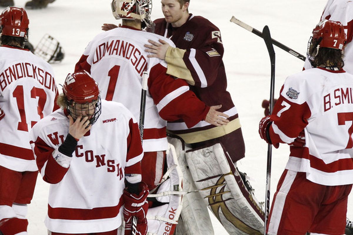 The 2010 NCAA Frozen Four was held in Detroit, with Boston College defeating Wisconsin. Could college hockey's premiere event come to Nashville in the future?
