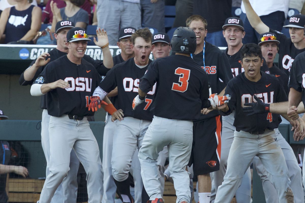 NCAA Baseball: College World Series-LSU vs Oregon State