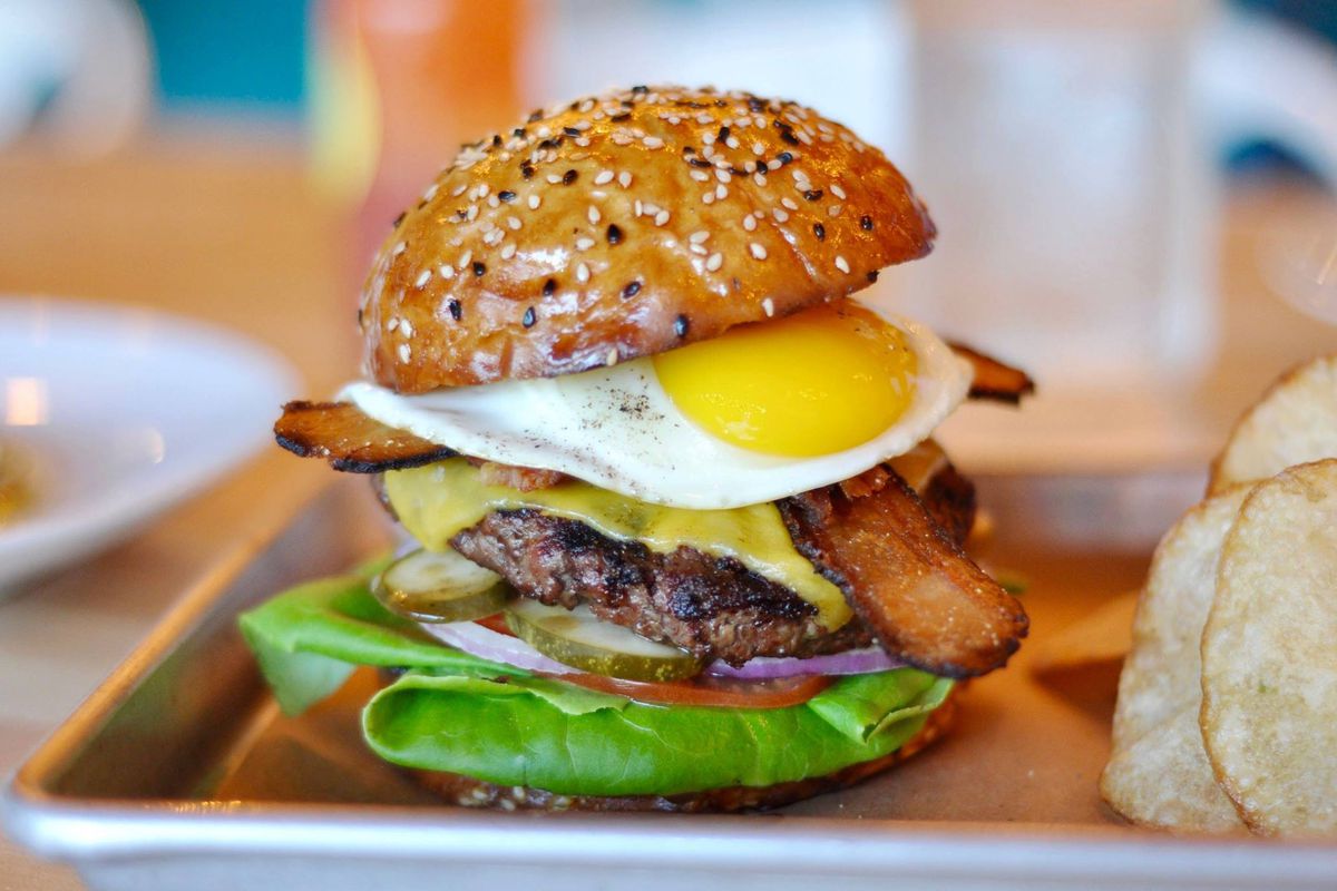 Delicious’ brunch burger