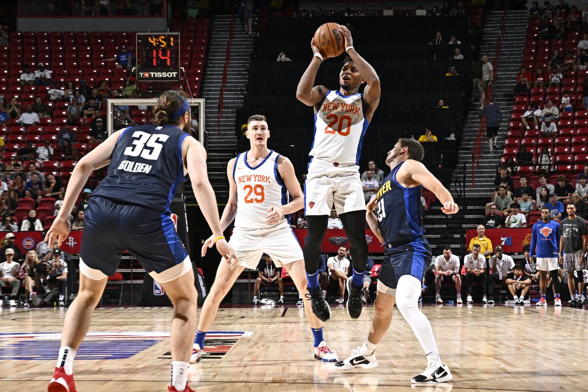 2023 NBA Summer League - Denver Nuggets v New York Knicks