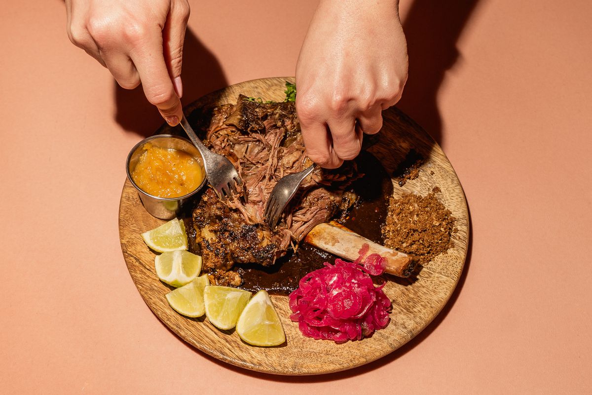 Coal Drops Yard restaurant development at King’s Cross London is now open, featuring these tacos from El Pastor