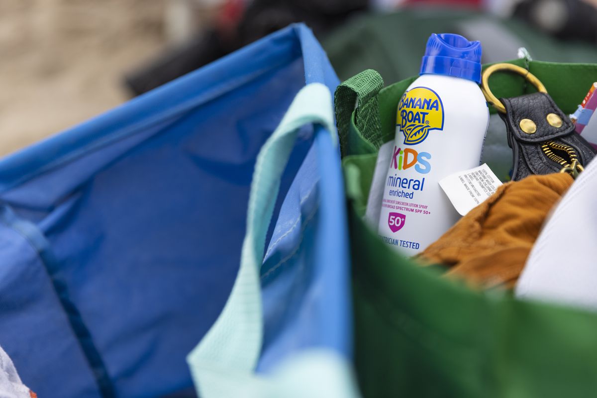 The FDA is reviewing the safety of 12 chemicals used in sunscreens. 