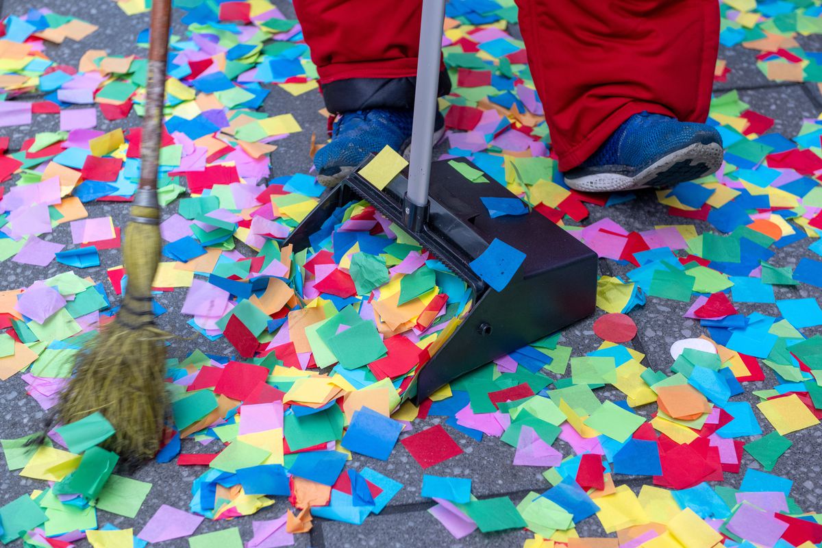 New Year’s Eve Confetti Test - Times Square New Year’s Eve Celebration