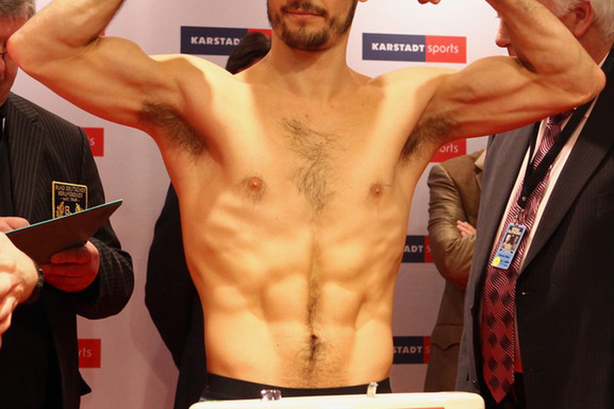 Stephen Smith faces Ben Jones today in London, live on BoxNation. (Photo by Alexandra Beier/Bongarts/Getty Images)
