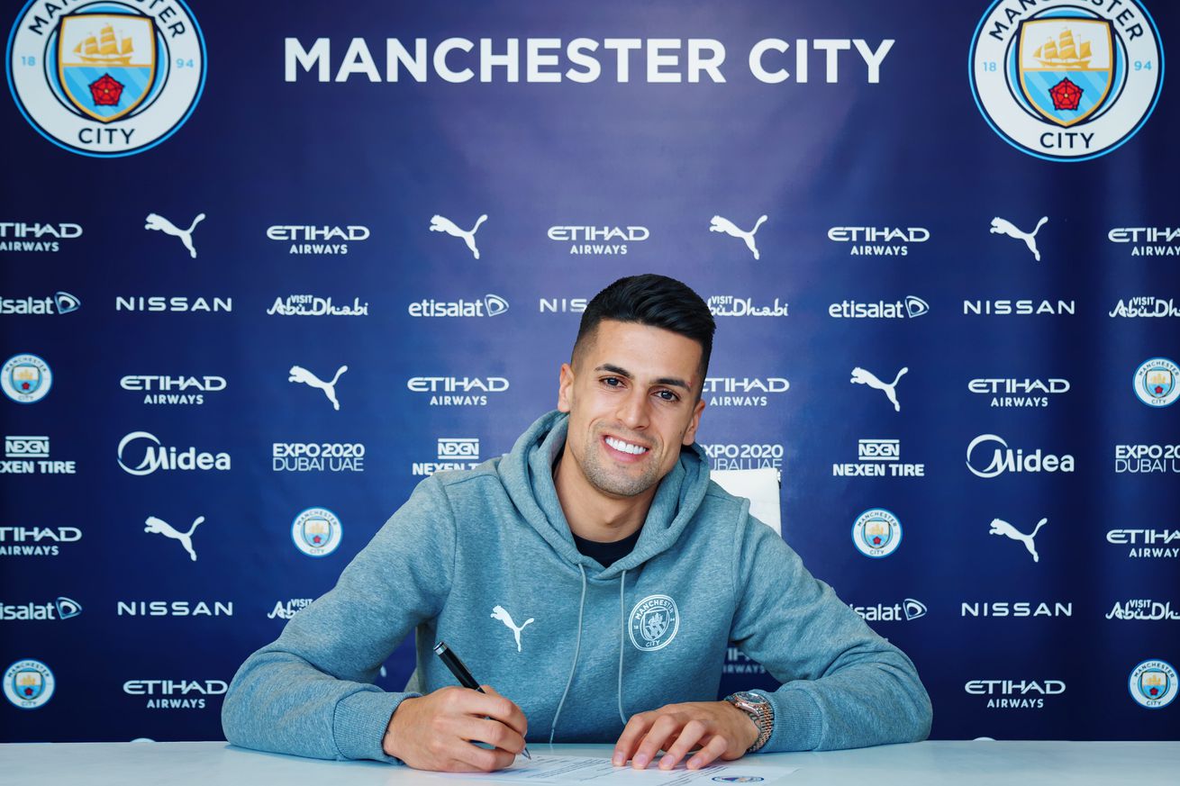 Joao Cancelo signs contract - Manchester City - Champions League