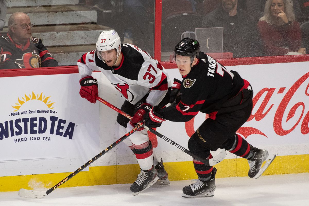 NHL: New Jersey Devils at Ottawa Senators