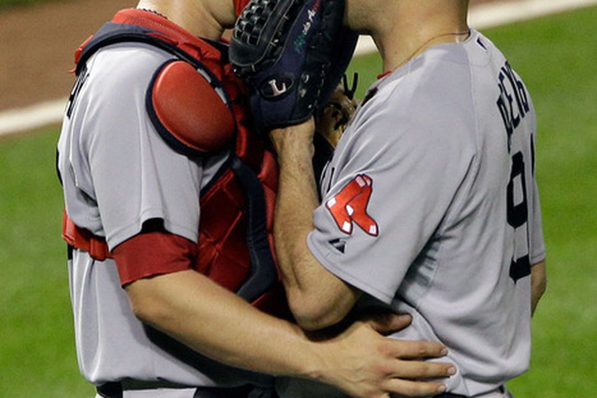 "It's fine, Ace, you've got the closer mentality. You can do this." (Photo by Rob Carr/Getty Images)