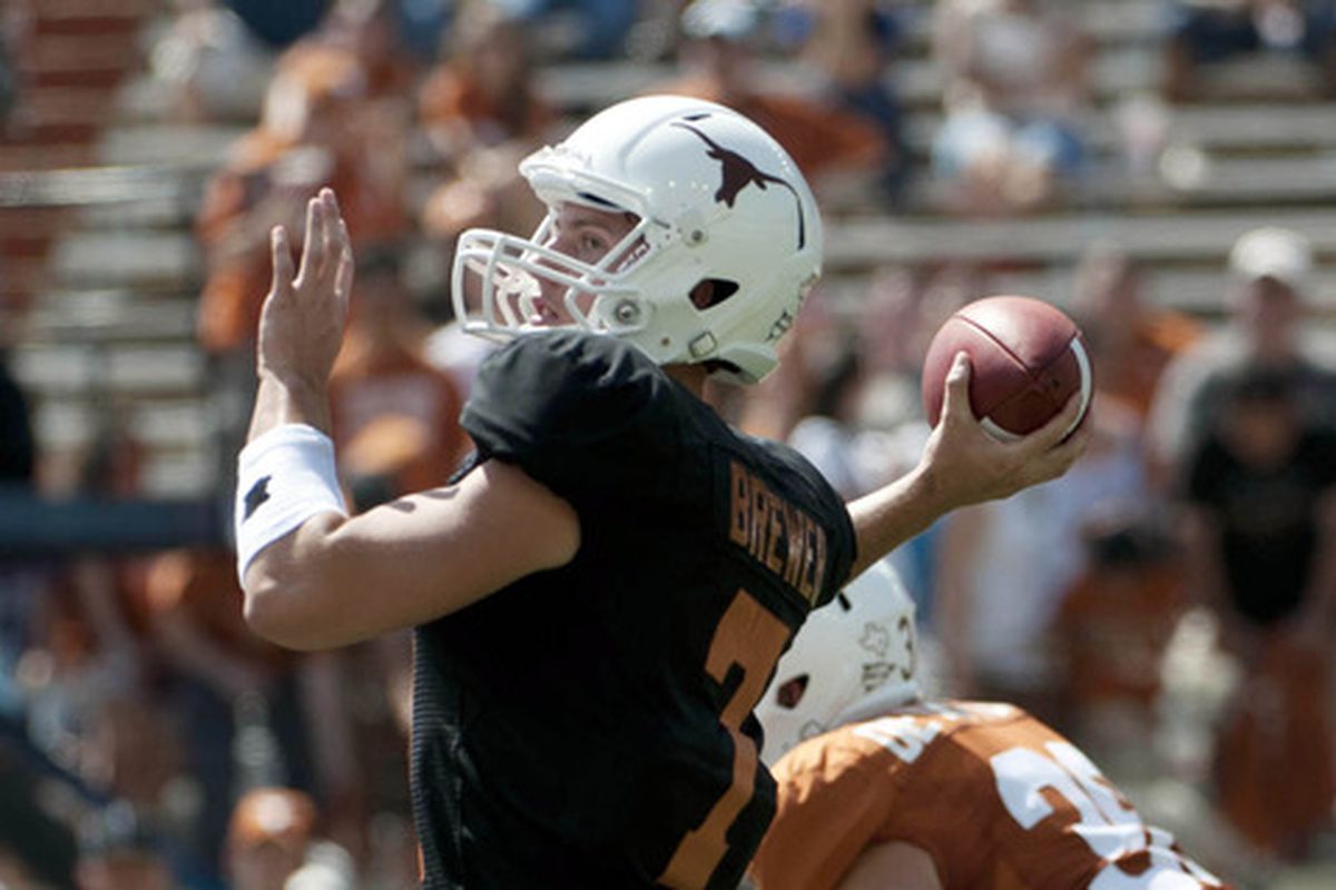 Former Texas quarterback Connor Brewer is most likely not headed to Ann Arbor. 