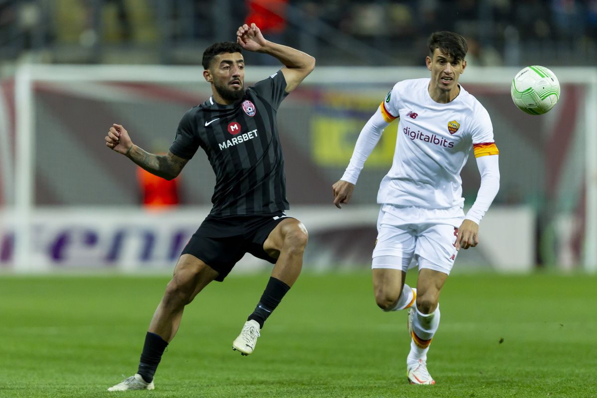 Zorya Lugansk v AS Roma - Group C- UEFA Europa Conference League