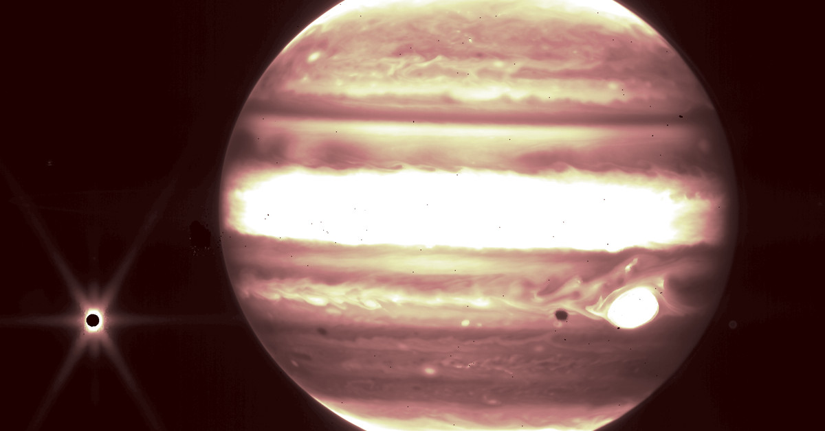 Bilder von Jupiter vom neuen Weltraumteleskop der NASA sind ein Teaser für kommende Bilder des Sonnensystems