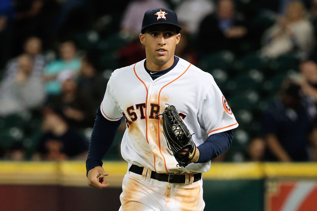 The Astros have an extra spring(er) in their steps now that they've called up their top prospect.