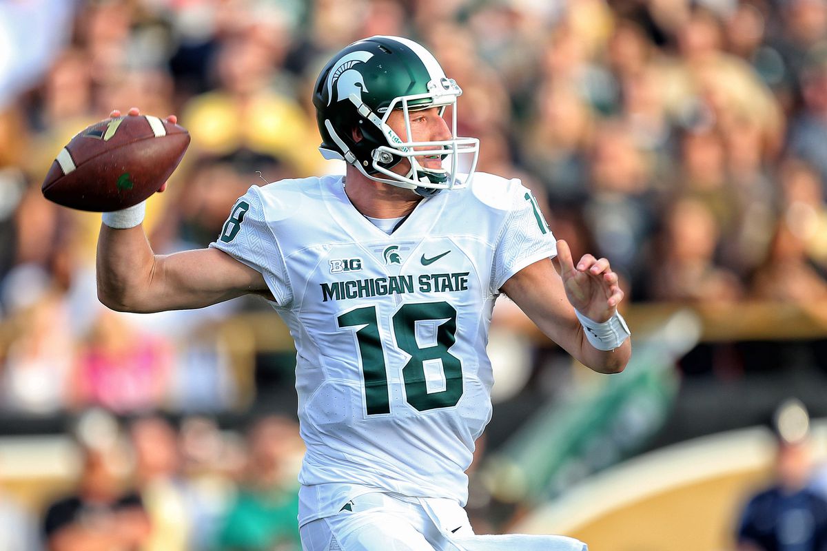 Connor Cook and the Spartans have a big one this week
