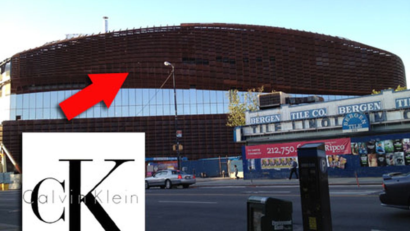 Calvin Klein's Logo Will Be All Over the Barclays Center - Racked NY