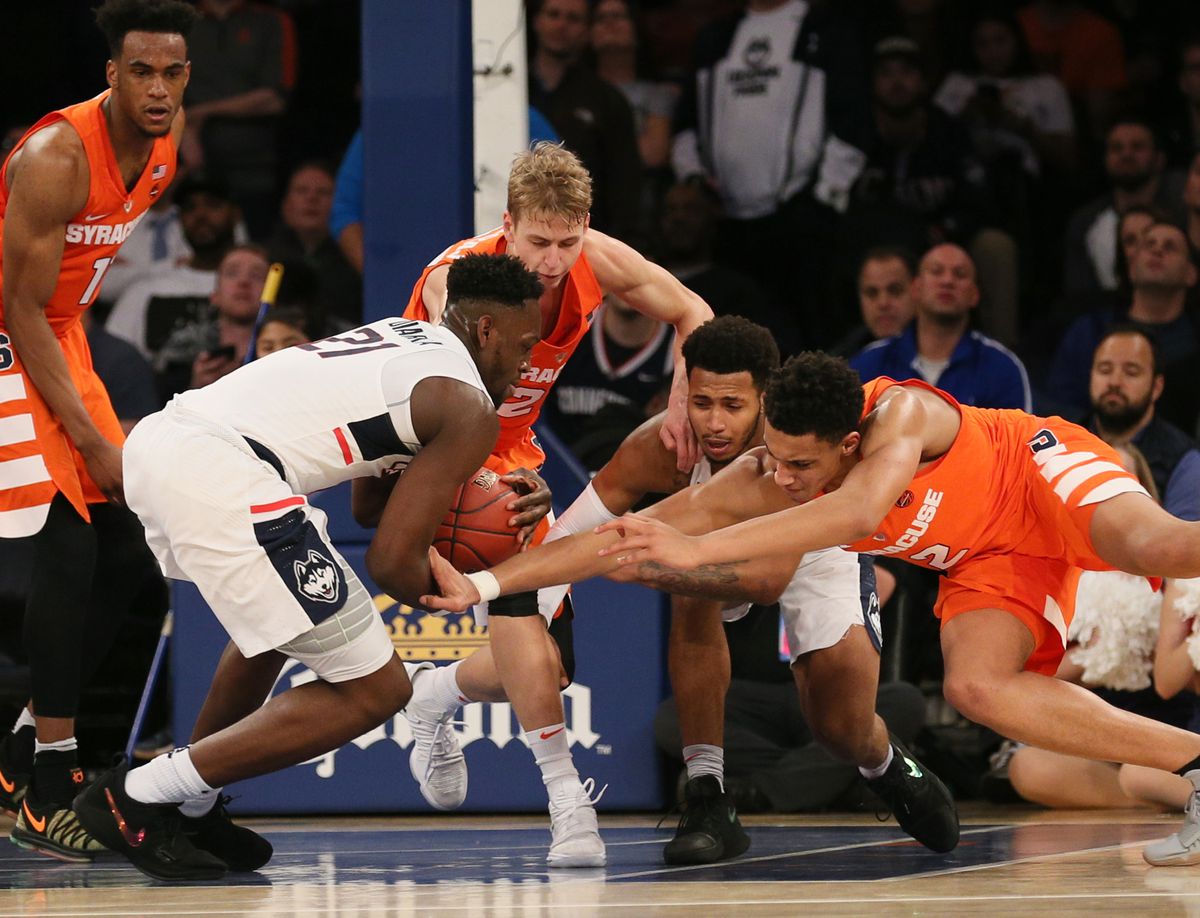 NCAA Basketball: Connecticut at Syracuse