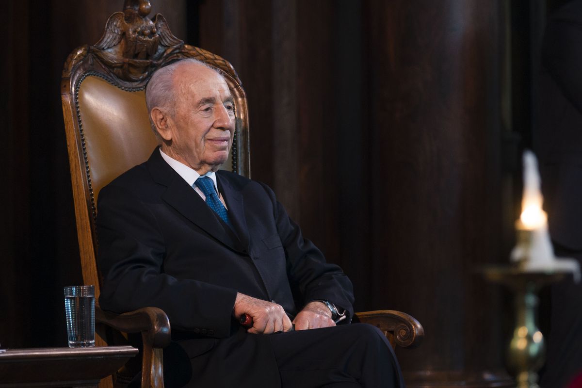 Shimon Peres Visits The Netherlands
