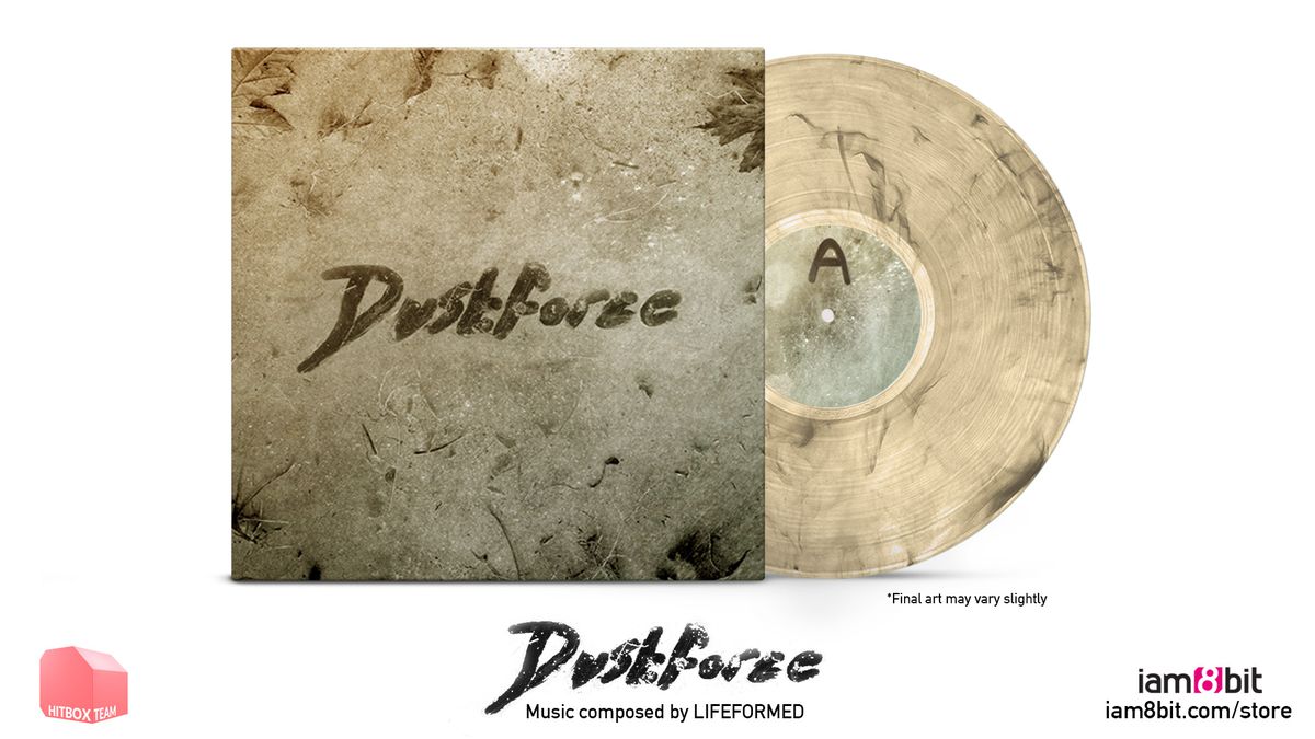 Dustforce - iam8bit vinyl cover art 1920