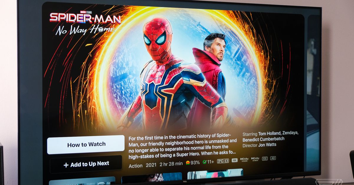 Apple TV app on Android TV no longer rentals, purchases, or subscriptions - The Verge