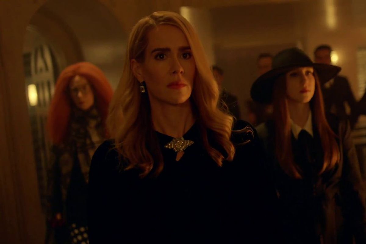 a group of witches from American Horror Story: Coven as they appear in Apocalypse