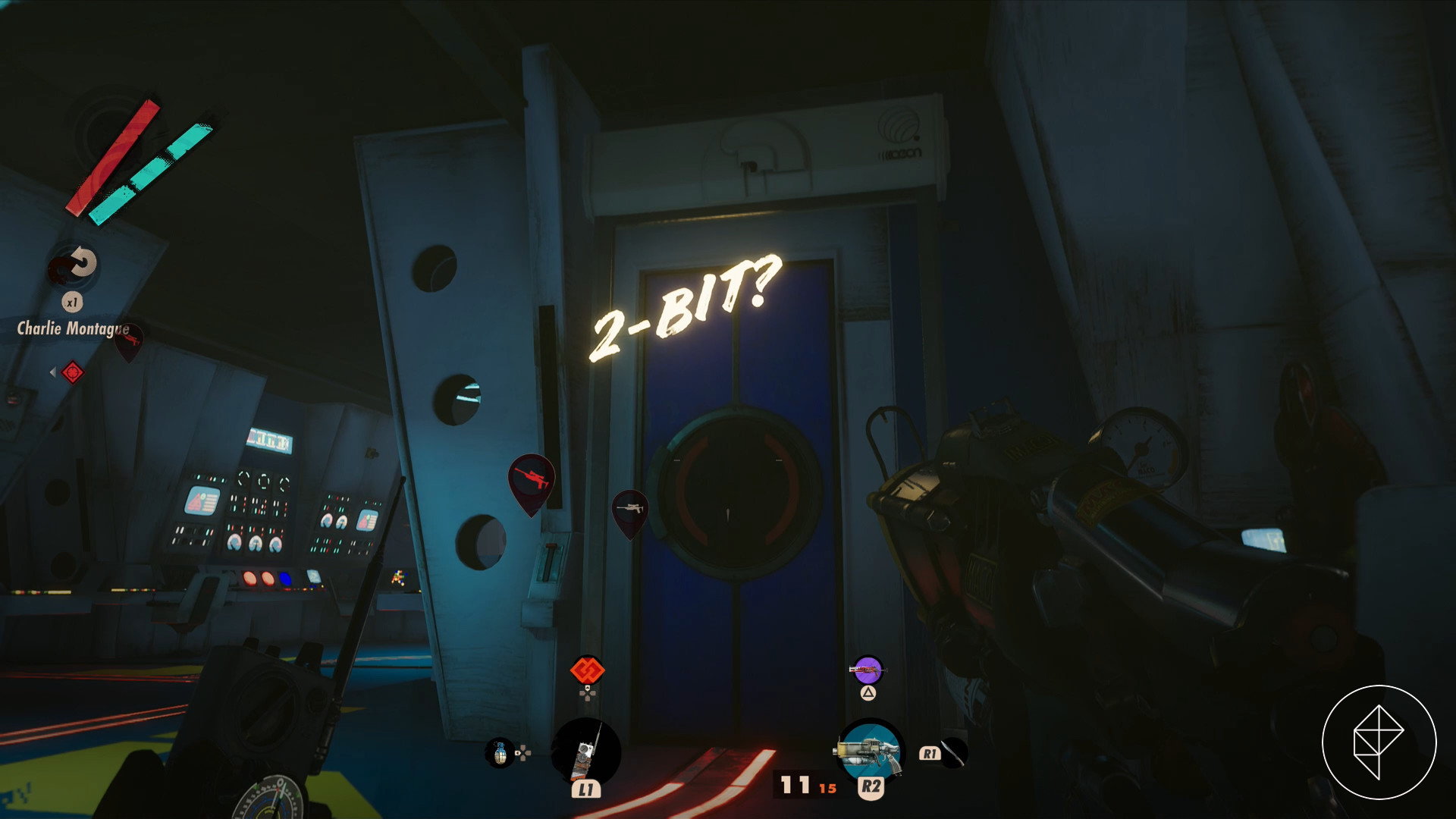 2-bit’s room in Deathloop