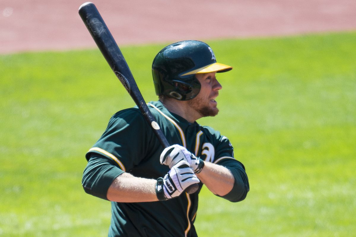 For this week, the role of Godzilla will be played by Brandon Moss. 