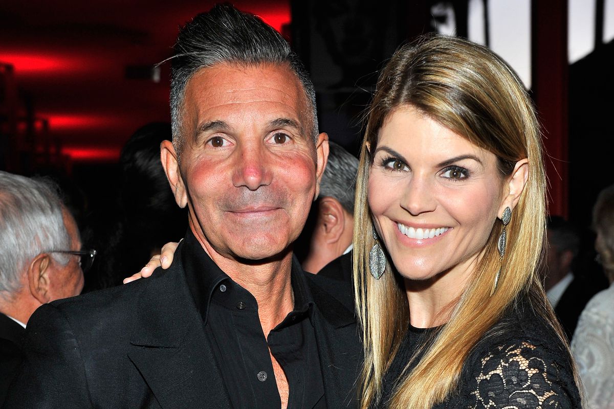 Designer Mossimo Giannulli and actress Lori Loughlin attend the Los Angeles County Museum of Art’s 50th Anniversary Gala on April 18, 2015 in Los Angeles, California