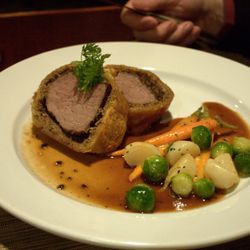 The Astor Room's Beef Wellington by <a href="http://www.flickr.com/photos/scaredykat/5472419717/in/pool-eater/">scaredy_kat</a>.