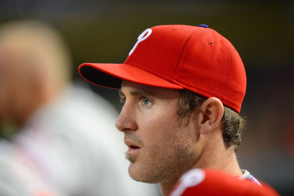 Sensitive Chase Utley isn't mad that you traded him, but he is hurt.
