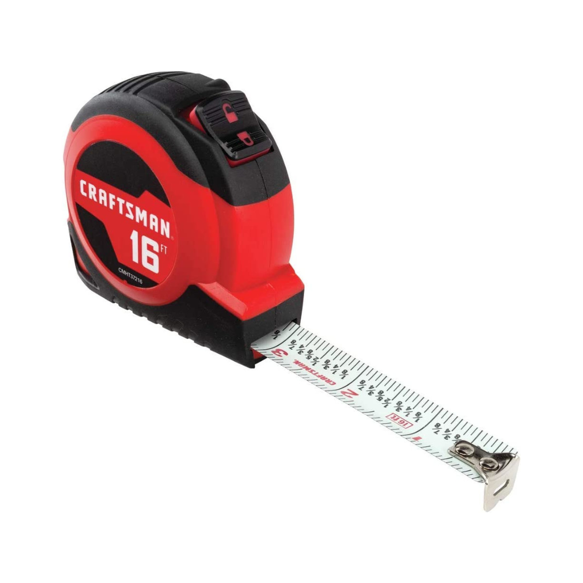 Craftsman CMHT37216S Tape Measure isolated on a white background