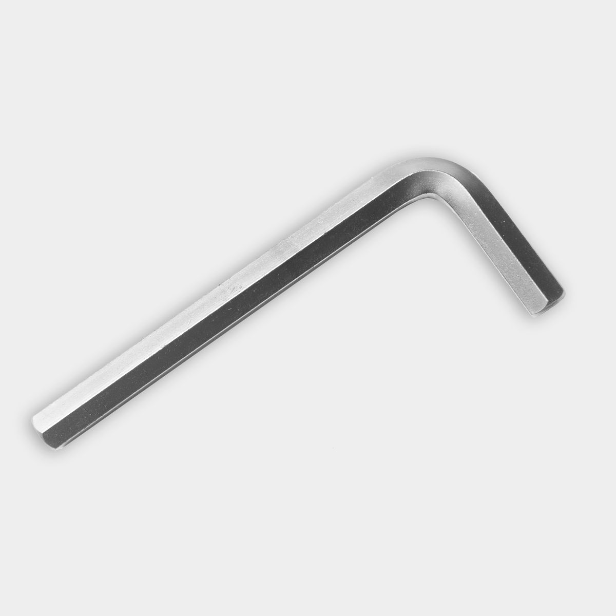 Allen wrench on a gray background