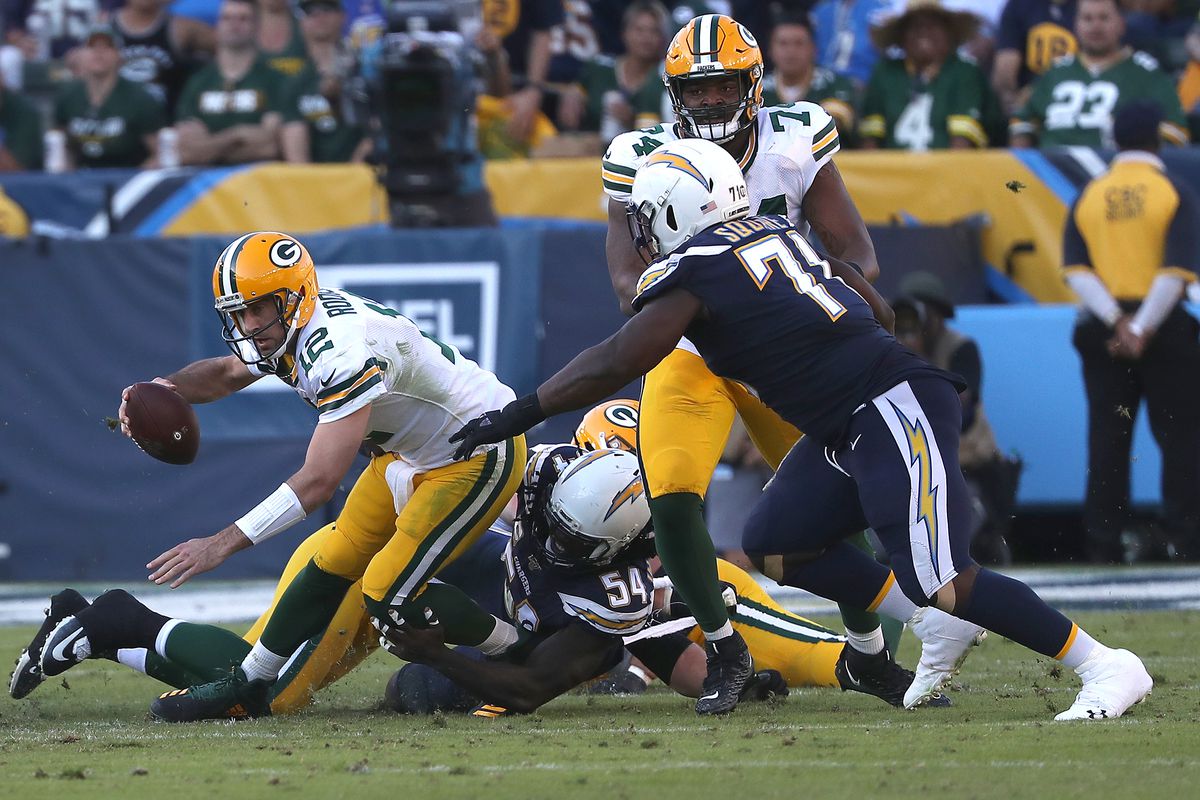 Green Bay Packers v&nbsp;Los Angeles Chargers
