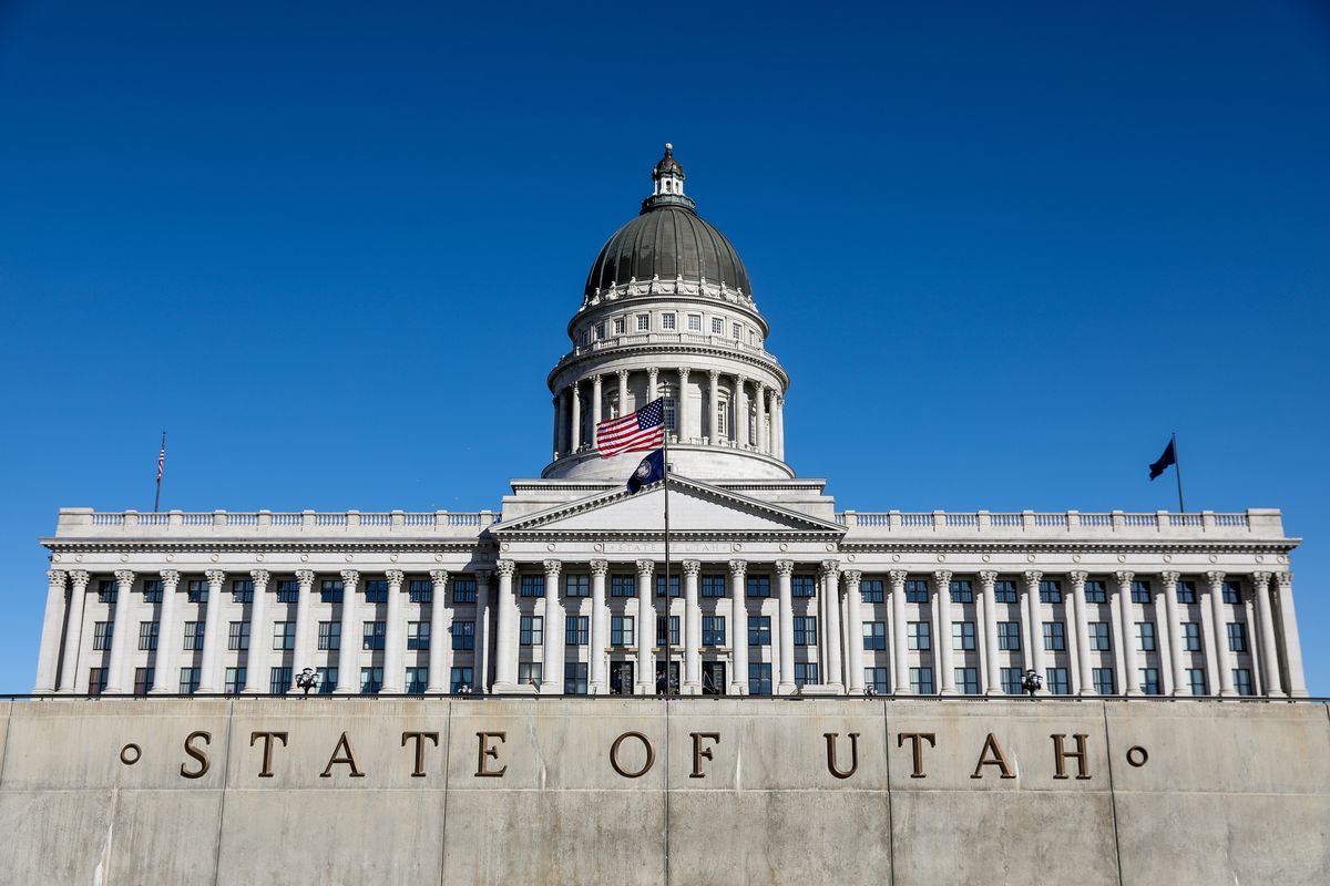 The Capitol in Salt Lake City is pictured on Thursday, Feb. 13, 2020.