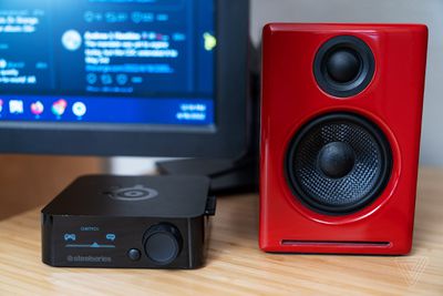 Small speakers offer great audio quality.