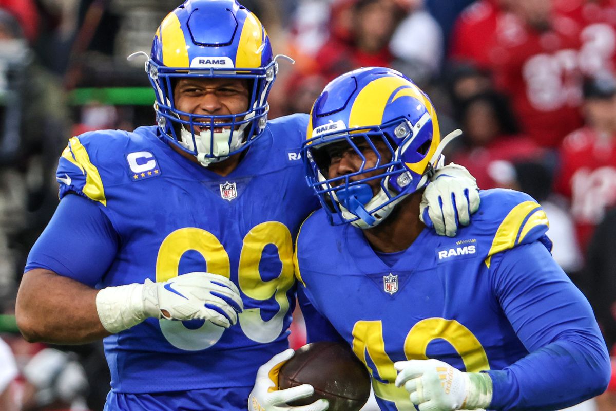 Rams Bucs in NFL Playoff