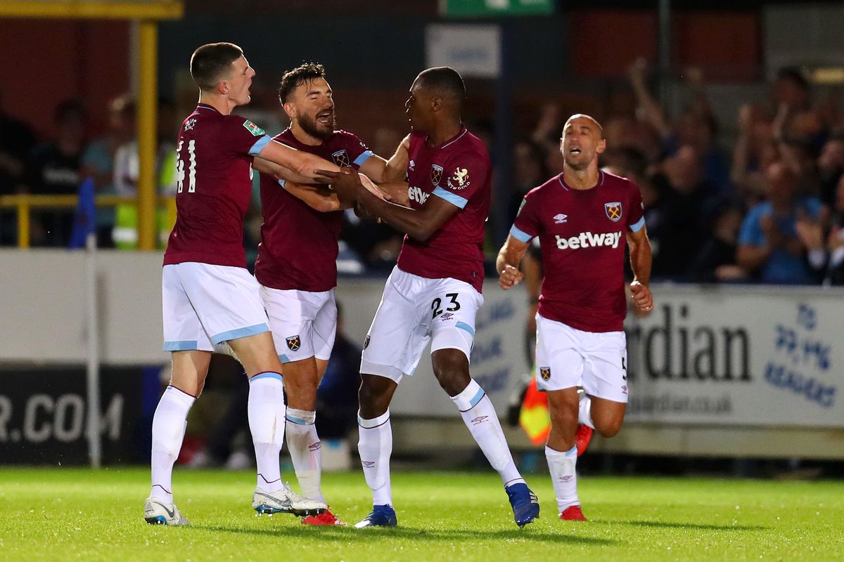 AFC Wimbledon v West Ham United - Carabao Cup Second Round