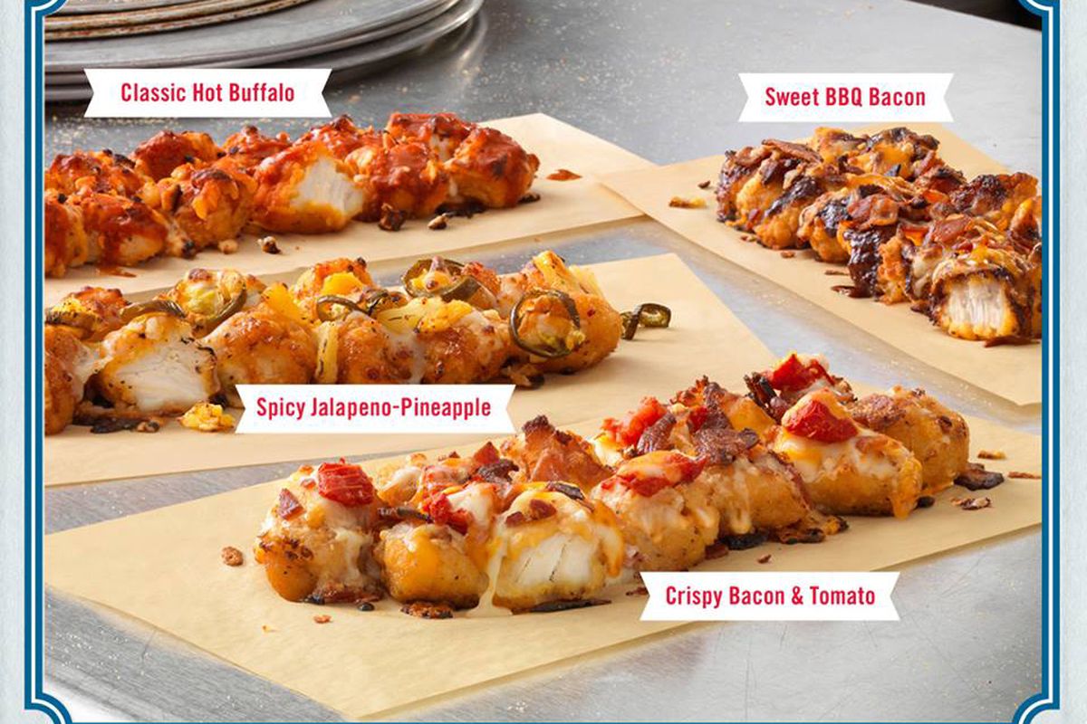 Domino S Launches Pizza With A Breaded Chicken Crust Eater