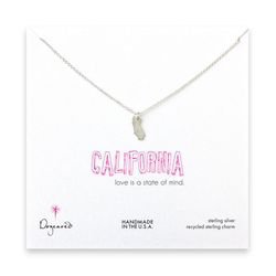 Dogeared California necklace, $48 at <a href="http://www.dogeared.com/california-necklace%2C-sterling-silver/11SS200110099.html#sz=44&start=32">Dogeared</a>