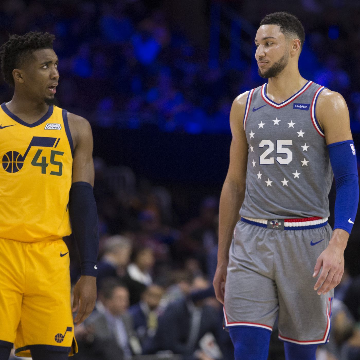 The Ben Simmons-Donovan Mitchell Rookie of the Year beef is